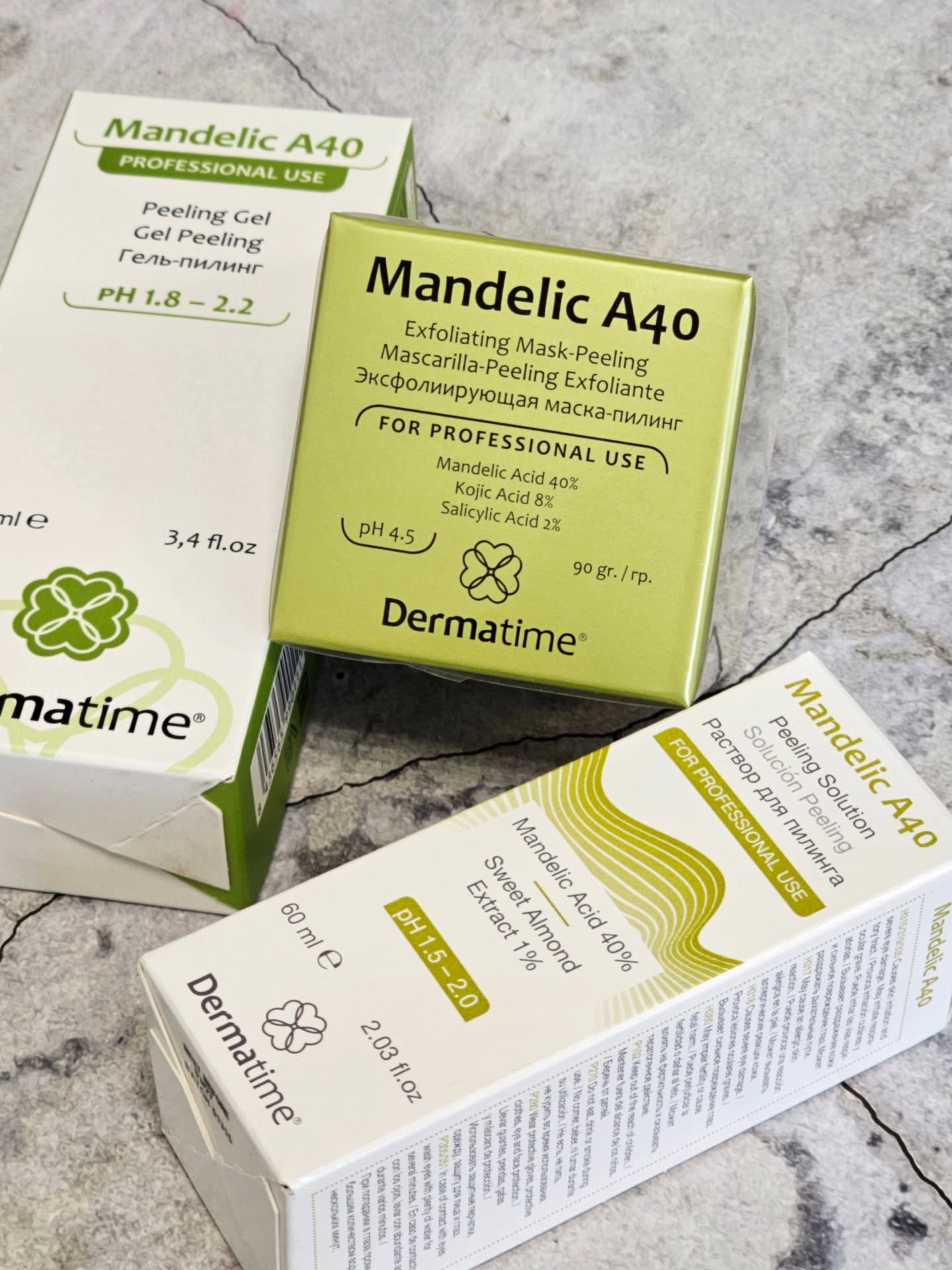 Mandelic A40 (Dermatime) — миндальный пилинг